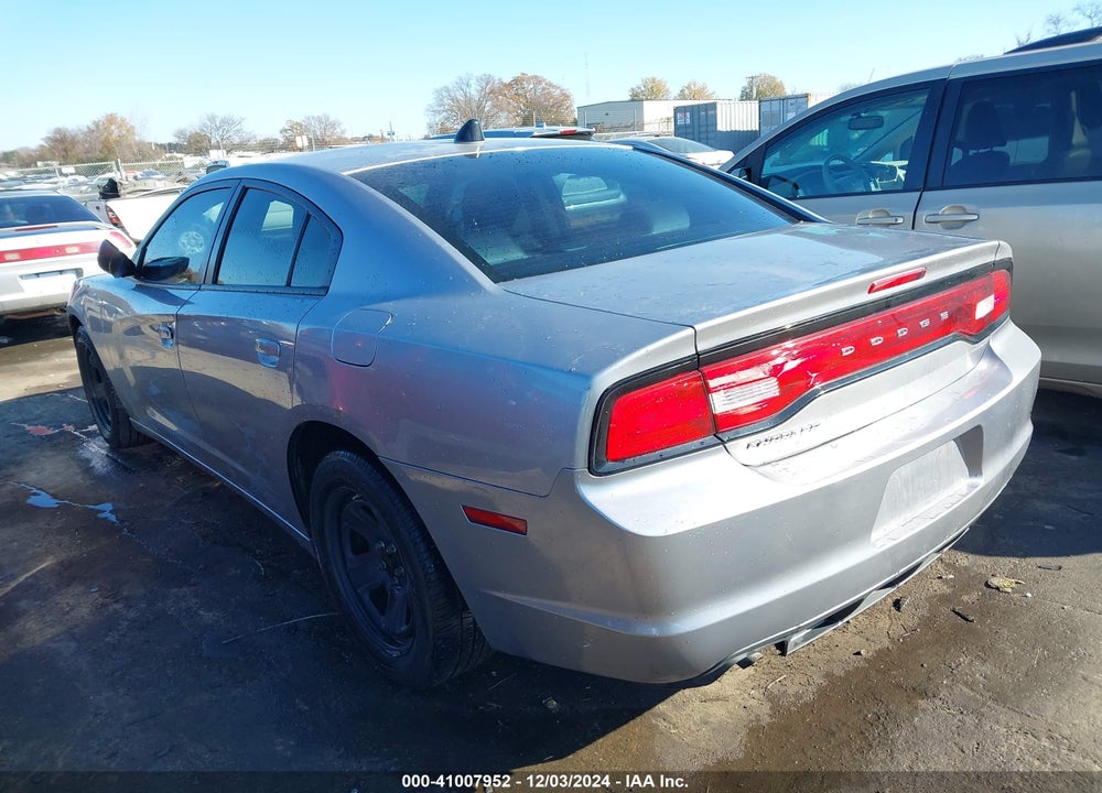 2014 DODGE CHARGER POLICE VIN: 2C3CDXAG1EH237643