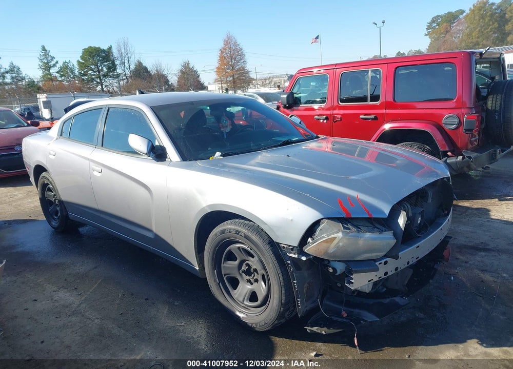 2014 DODGE CHARGER POLICE VIN: 2C3CDXAG1EH237643