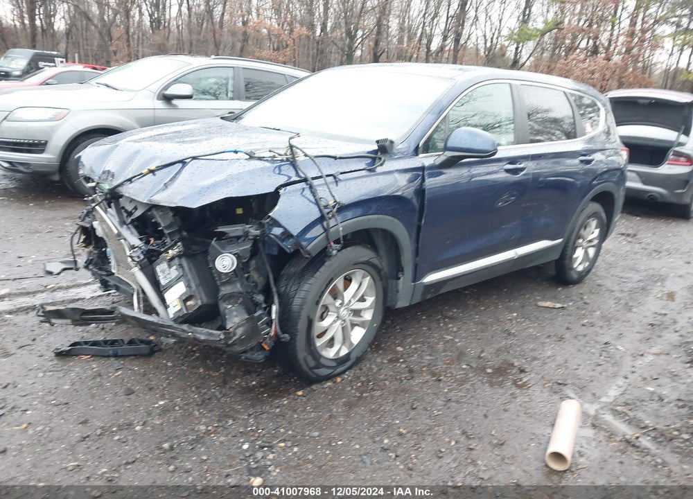 2019 HYUNDAI SANTA FE SE VIN: 5NMS2CAD1KH037244