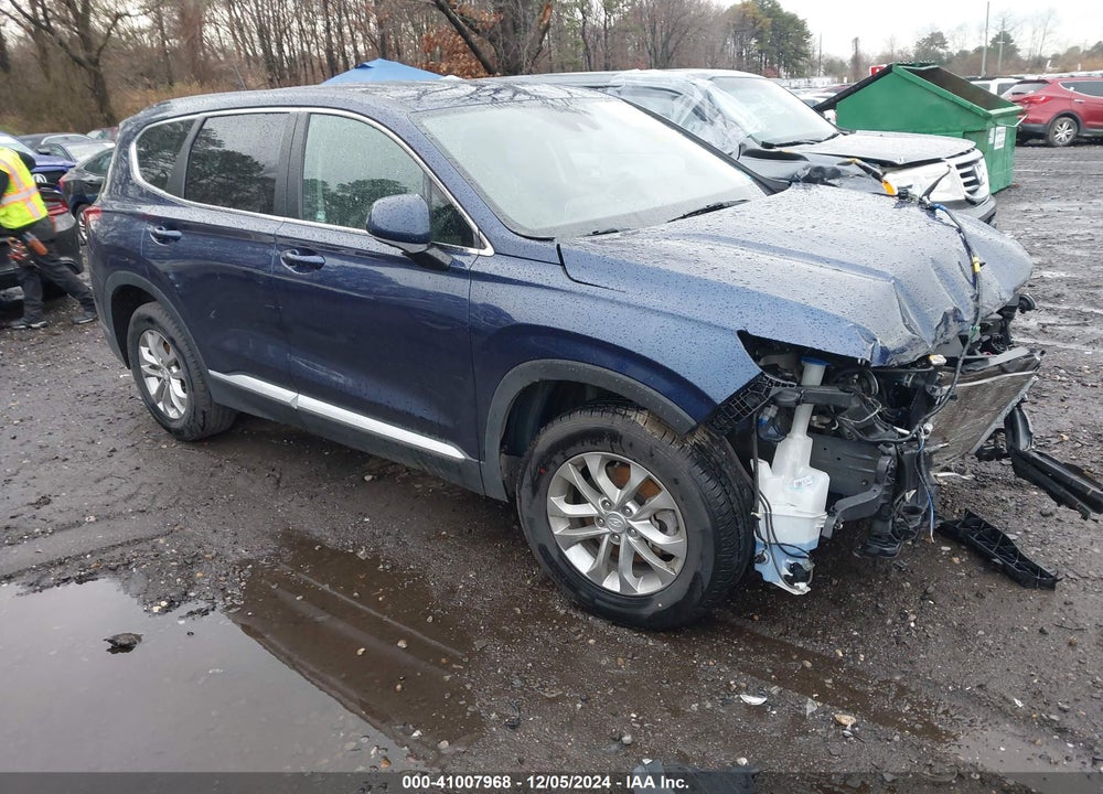 2019 HYUNDAI SANTA FE SE VIN: 5NMS2CAD1KH037244