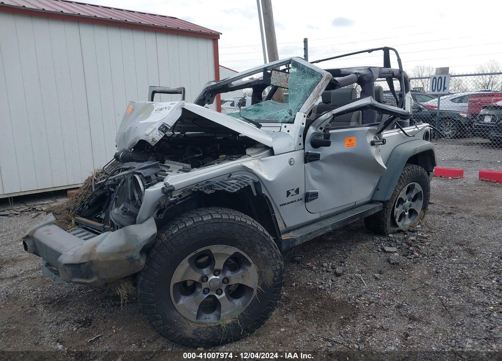 2007 JEEP WRANGLER X VIN: 1J4FA24167L229923