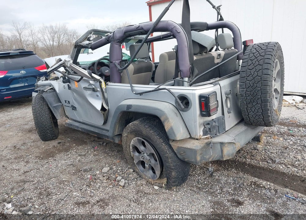 2007 JEEP WRANGLER X VIN: 1J4FA24167L229923