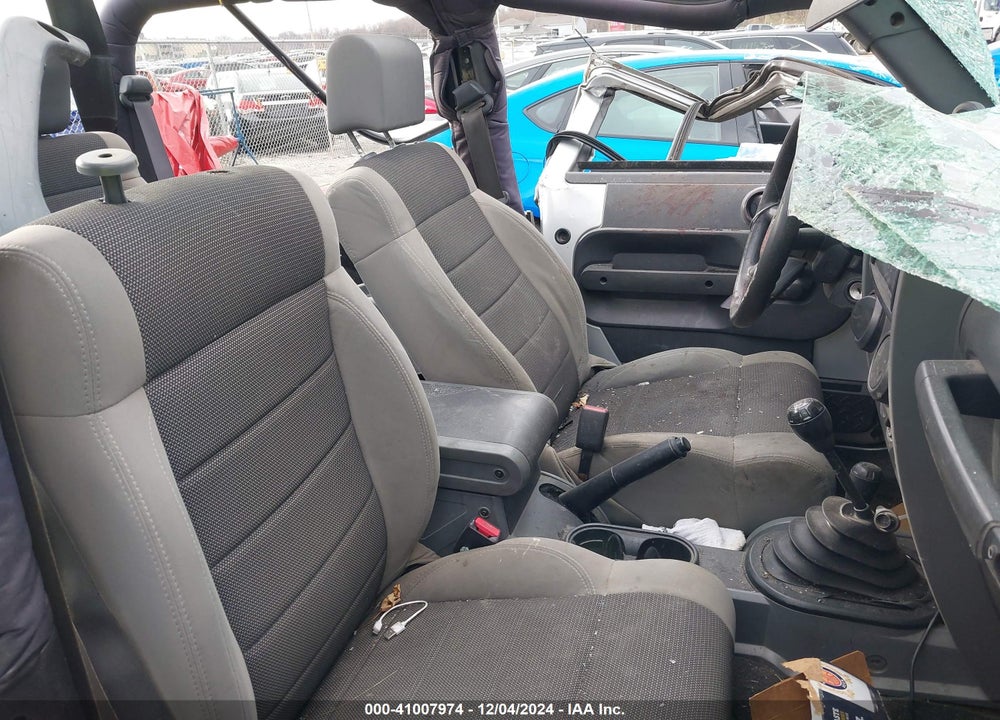2007 JEEP WRANGLER X VIN: 1J4FA24167L229923