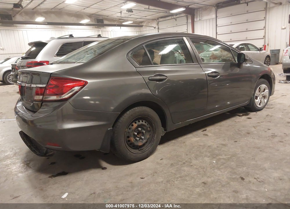 2013 HONDA CIVIC LX VIN: 19XFB2F5XDE009773