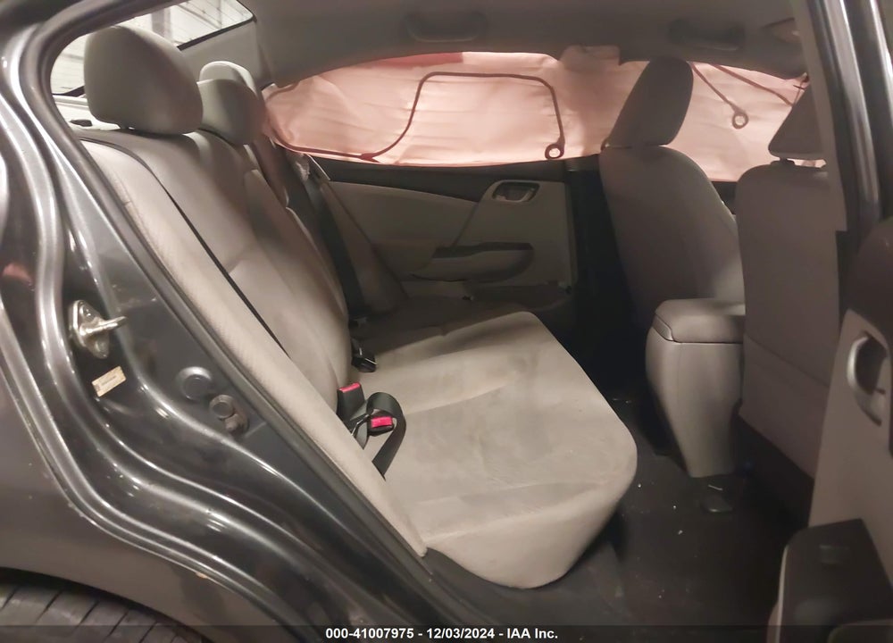 2013 HONDA CIVIC LX VIN: 19XFB2F5XDE009773
