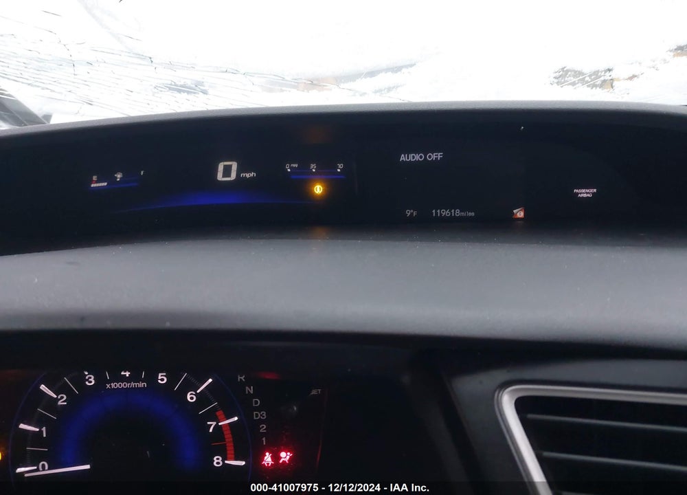 2013 HONDA CIVIC LX VIN: 19XFB2F5XDE009773