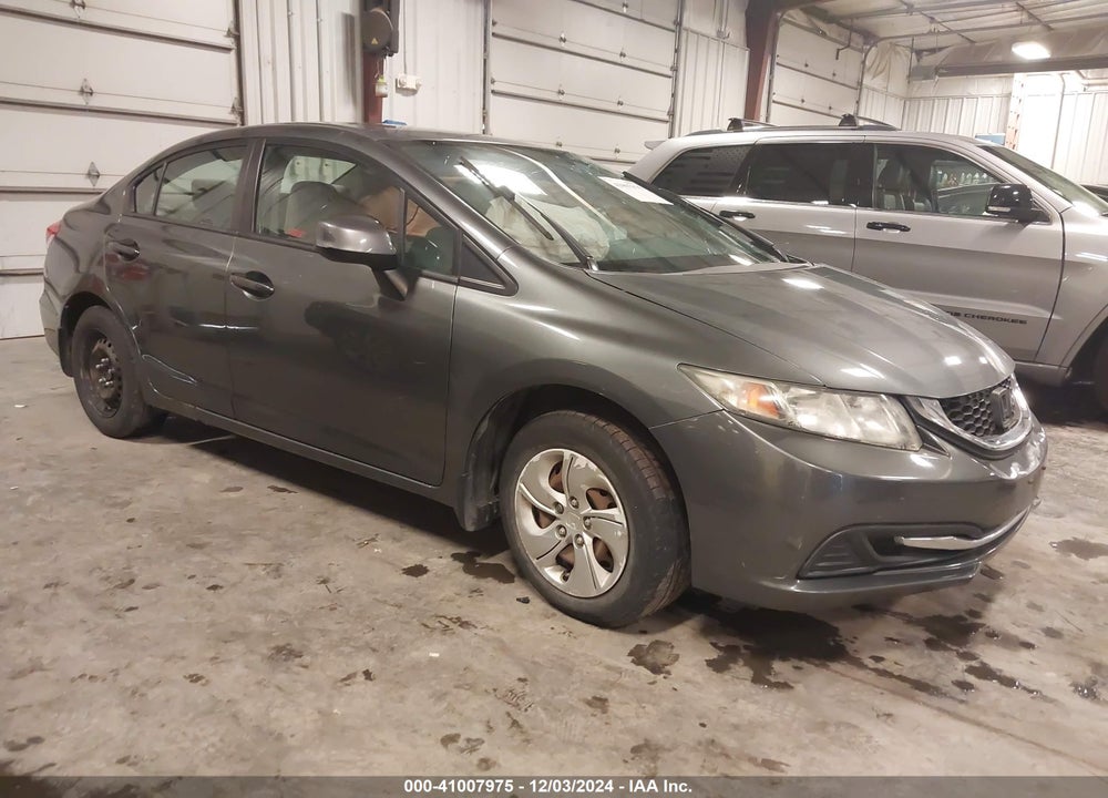 2013 HONDA CIVIC LX VIN: 19XFB2F5XDE009773