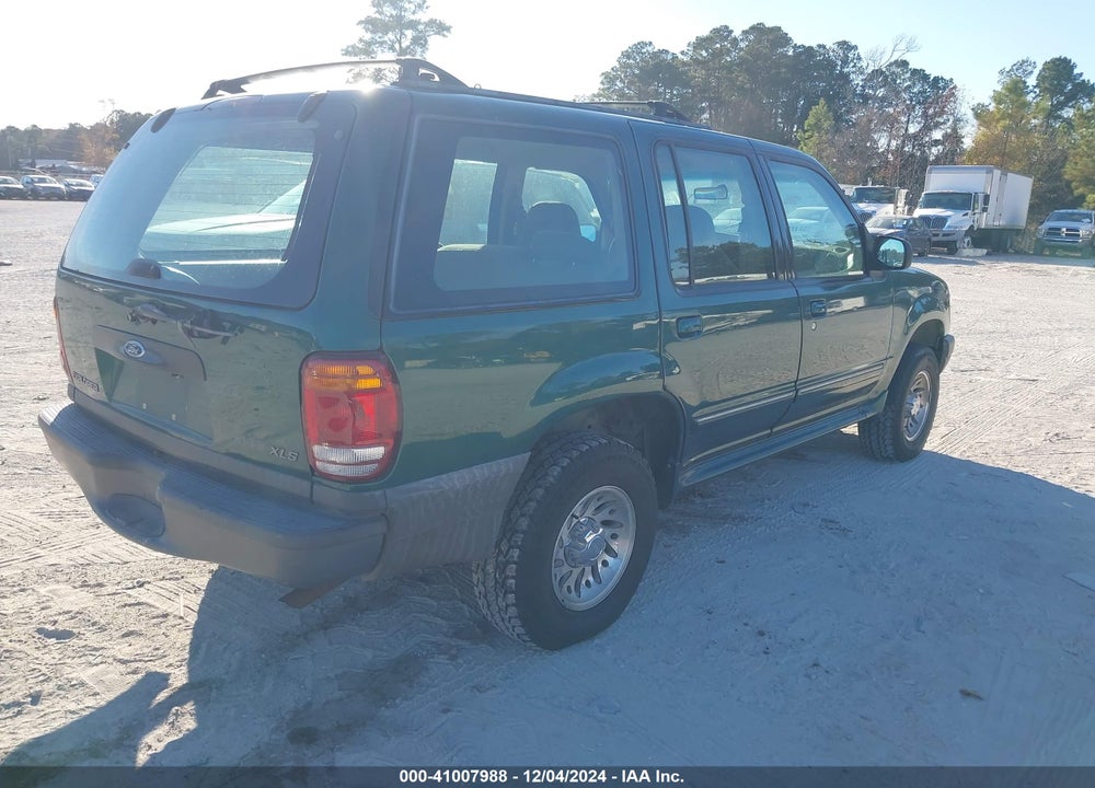 2000 FORD EXPLORER XLS VIN: 1FMZU62X1YUB77696