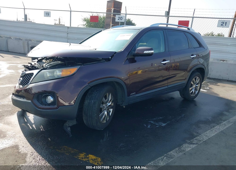 2011 KIA SORENTO EX V6 VIN: 5XYKUDA29BG149783
