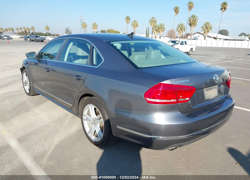 2012 VOLKSWAGEN PASSAT 3.6L V6 SEL PREMIUM VIN: 1VWCM7A32CC065693