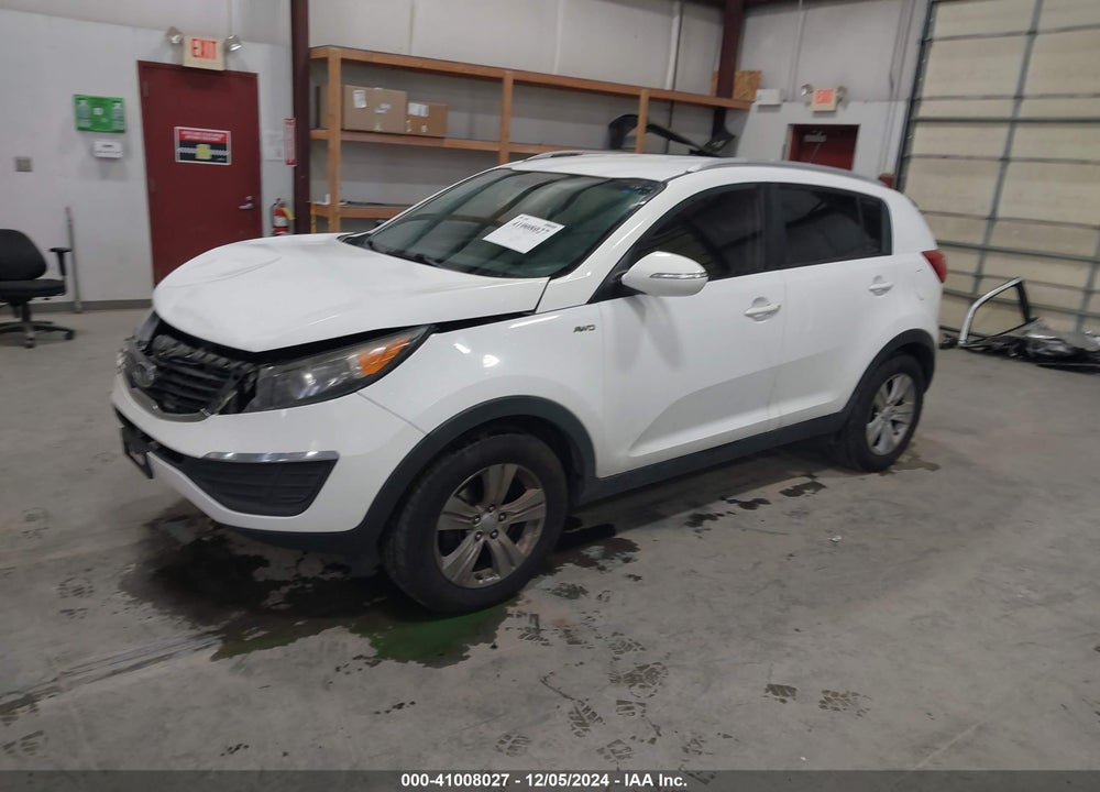 2011 KIA SPORTAGE VIN: KNDPBCA22B7153872