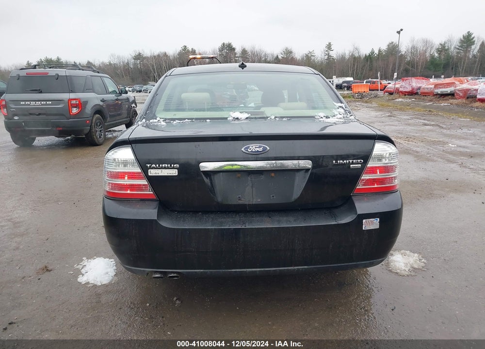 2008 FORD TAURUS LIMITED VIN: 1FAHP28W98G157215