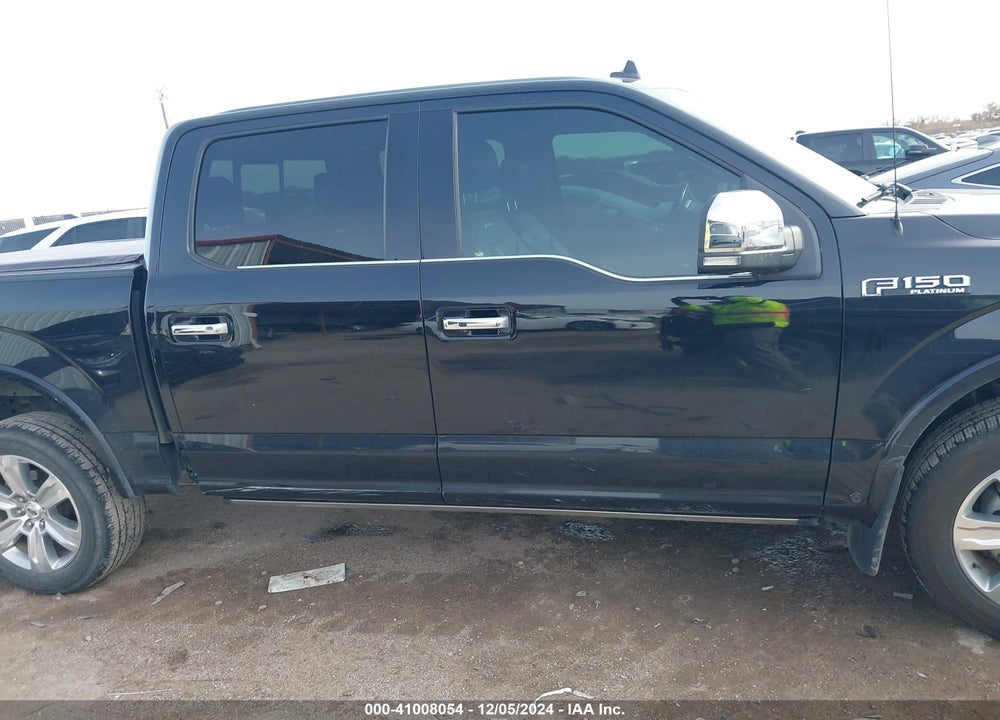 2019 FORD F-150 PLATINUM VIN: 1FTEW1E48KFA80539