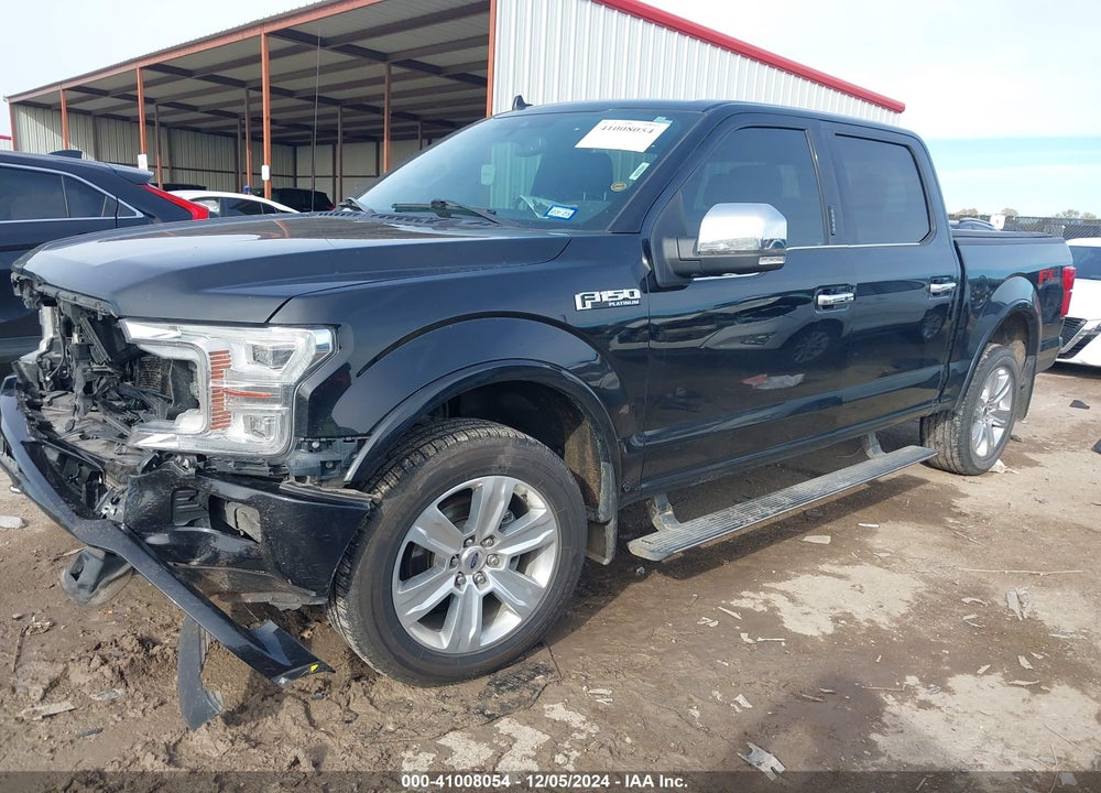 2019 FORD F-150 PLATINUM VIN: 1FTEW1E48KFA80539