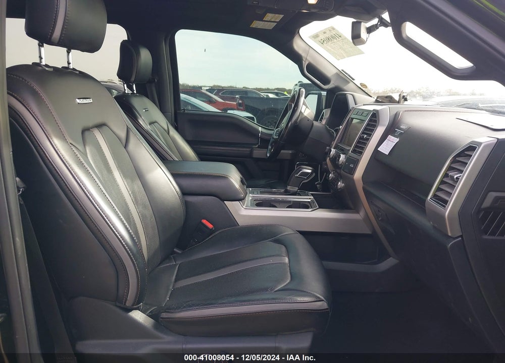 2019 FORD F-150 PLATINUM VIN: 1FTEW1E48KFA80539