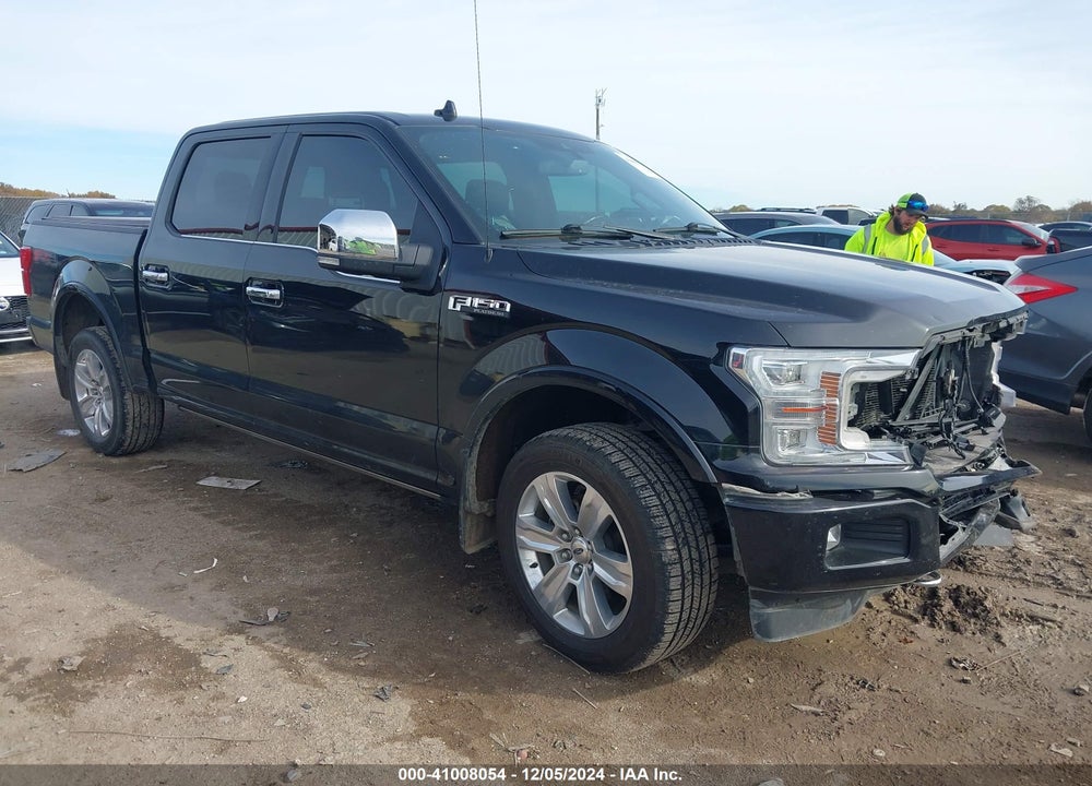 2019 FORD F-150 PLATINUM VIN: 1FTEW1E48KFA80539