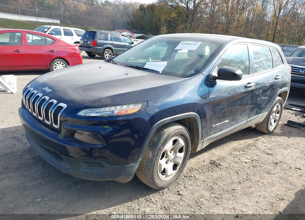 2015 JEEP CHEROKEE SPORT VIN: 1C4PJLAB4FW505915