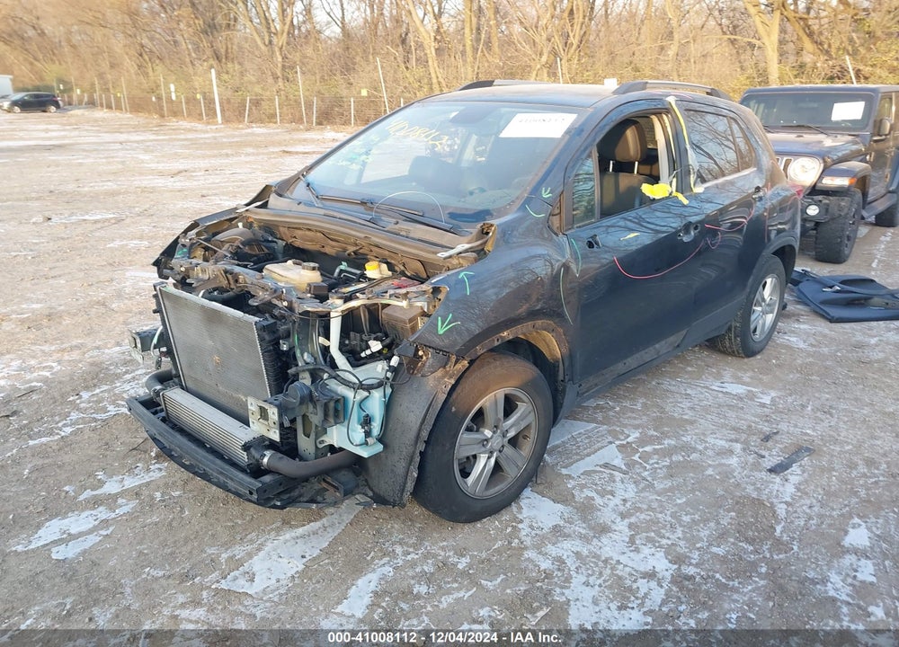 2019 CHEVROLET TRAX LT VIN: 3GNCJLSB1KL396656
