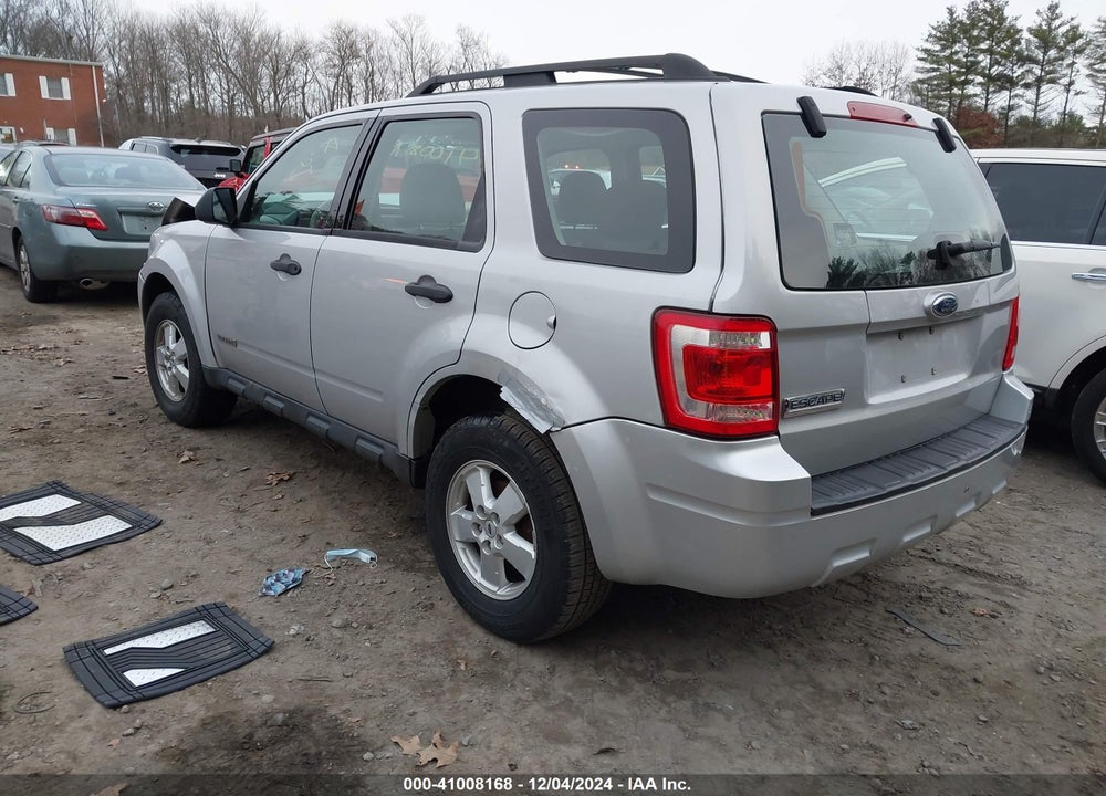 2008 FORD ESCAPE XLS/XLS MANUAL VIN: 1FMCU02Z28KA62945