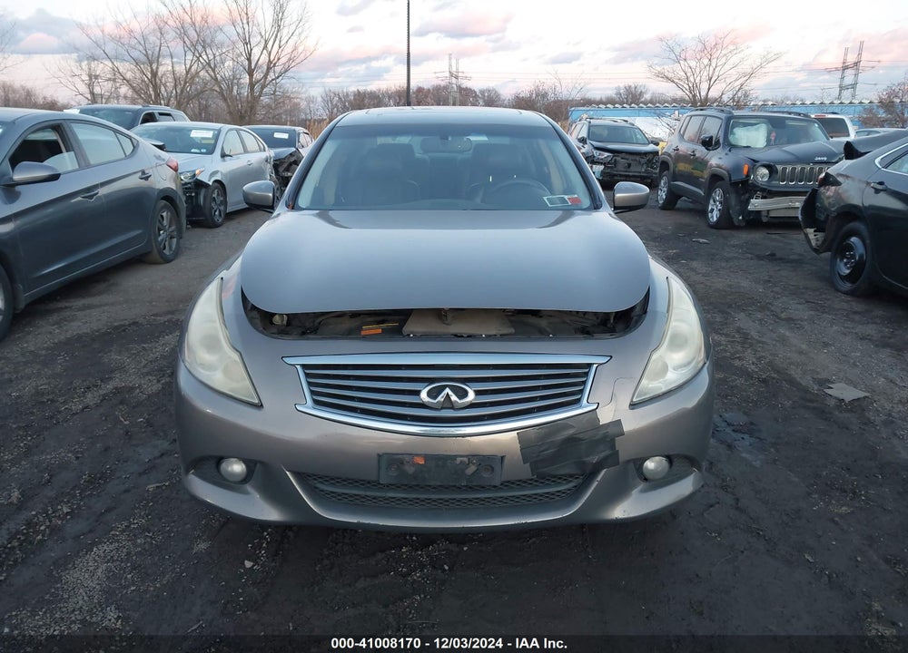 2011 INFINITI G37X VIN: JN1CV6AR9BM404346