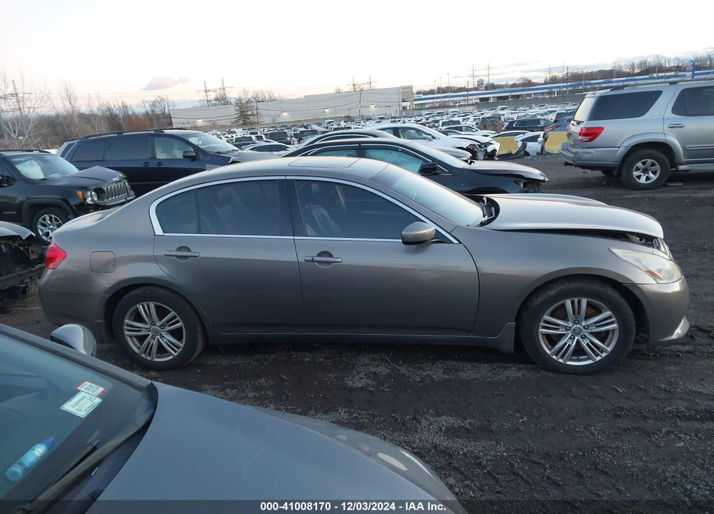2011 INFINITI G37X VIN: JN1CV6AR9BM404346