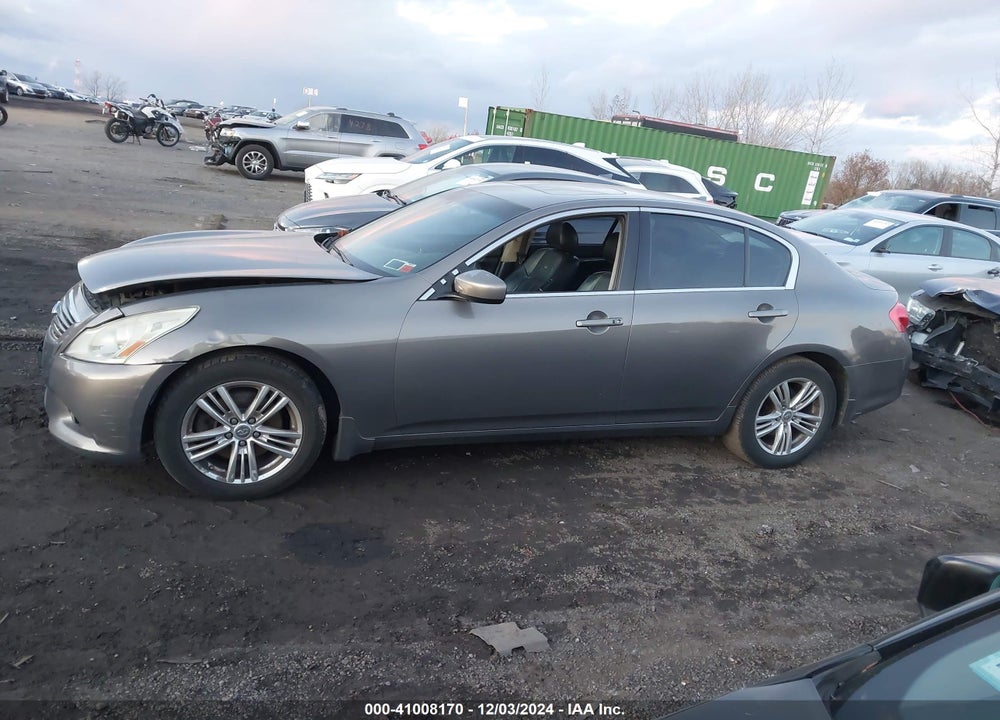 2011 INFINITI G37X VIN: JN1CV6AR9BM404346