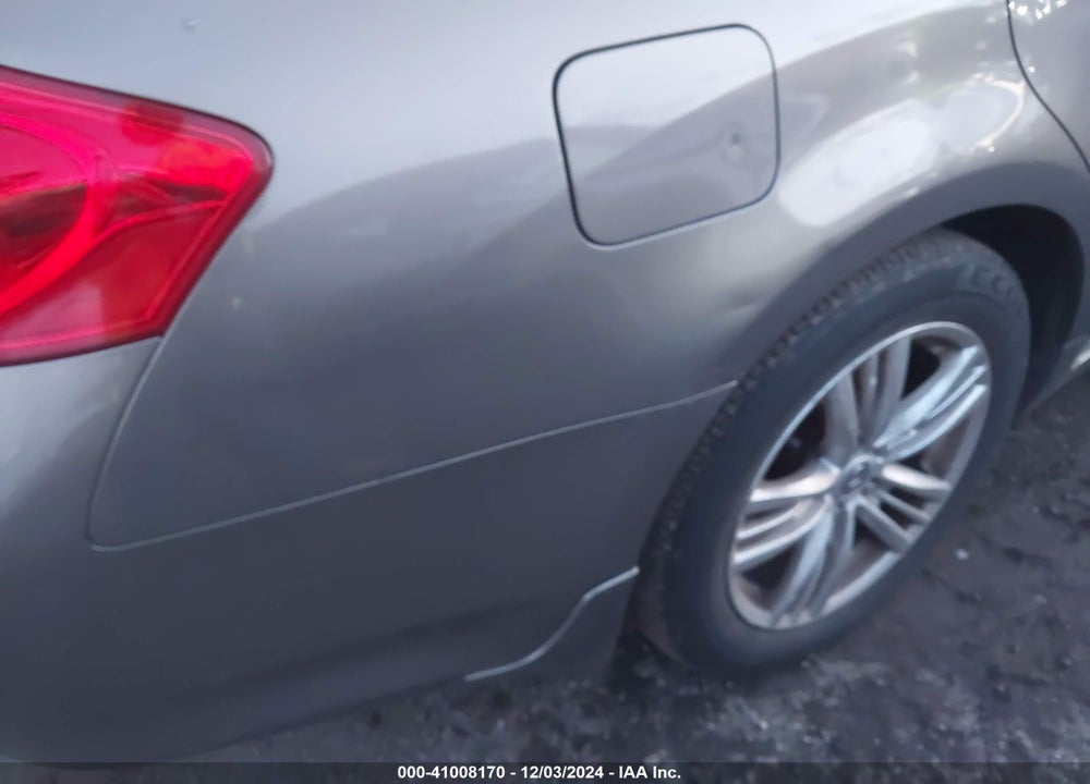 2011 INFINITI G37X VIN: JN1CV6AR9BM404346