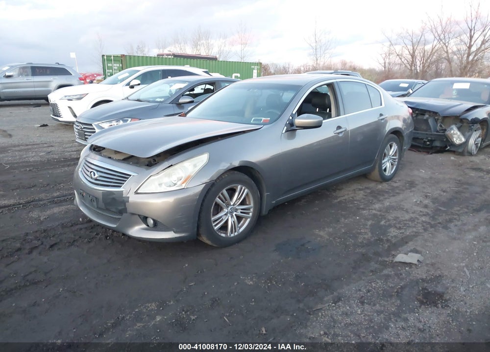 2011 INFINITI G37X VIN: JN1CV6AR9BM404346