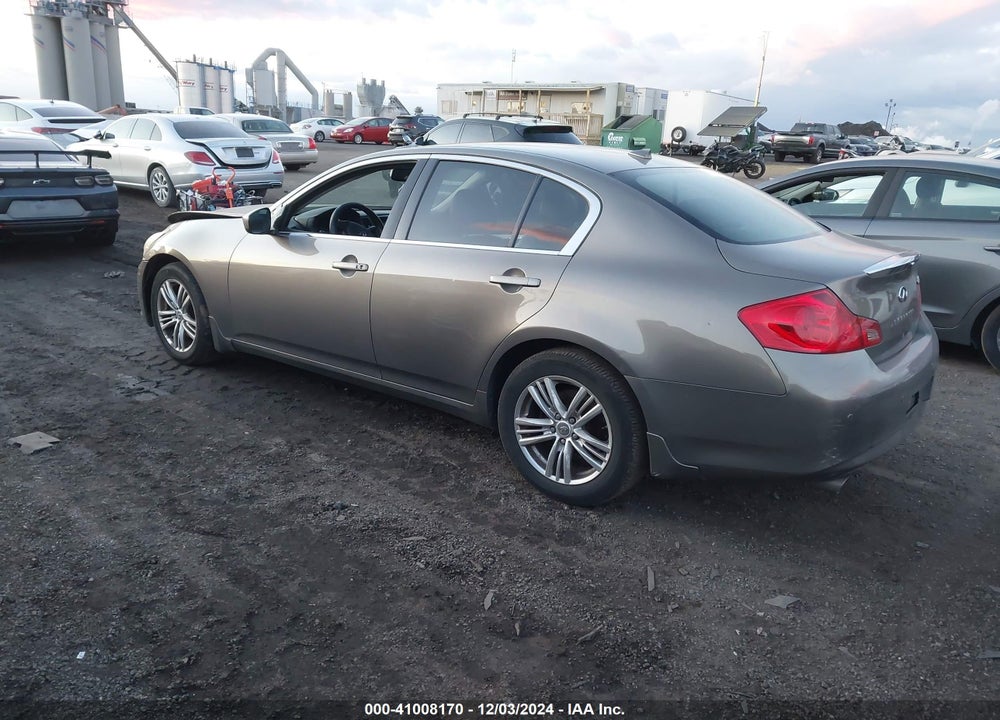 2011 INFINITI G37X VIN: JN1CV6AR9BM404346