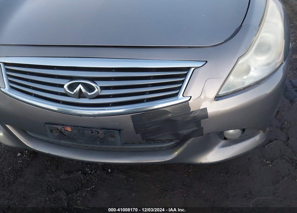 2011 INFINITI G37X VIN: JN1CV6AR9BM404346