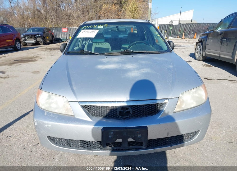 2001 MAZDA PROTEGE DX/LX VIN: JM1BJ222210402748