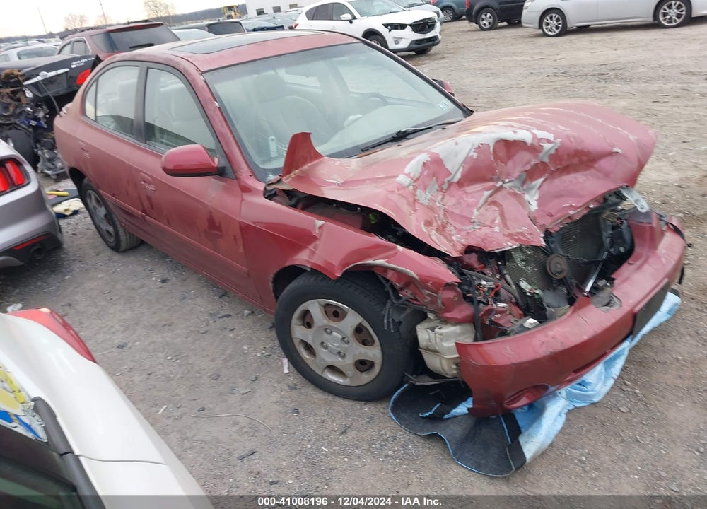 2003 HYUNDAI ELANTRA GLS/GT VIN: KMHDN45D53U644690