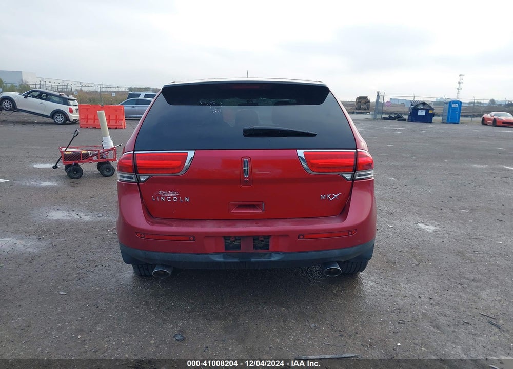 2011 LINCOLN MKX VIN: 2LMDJ6JK2BBJ06582