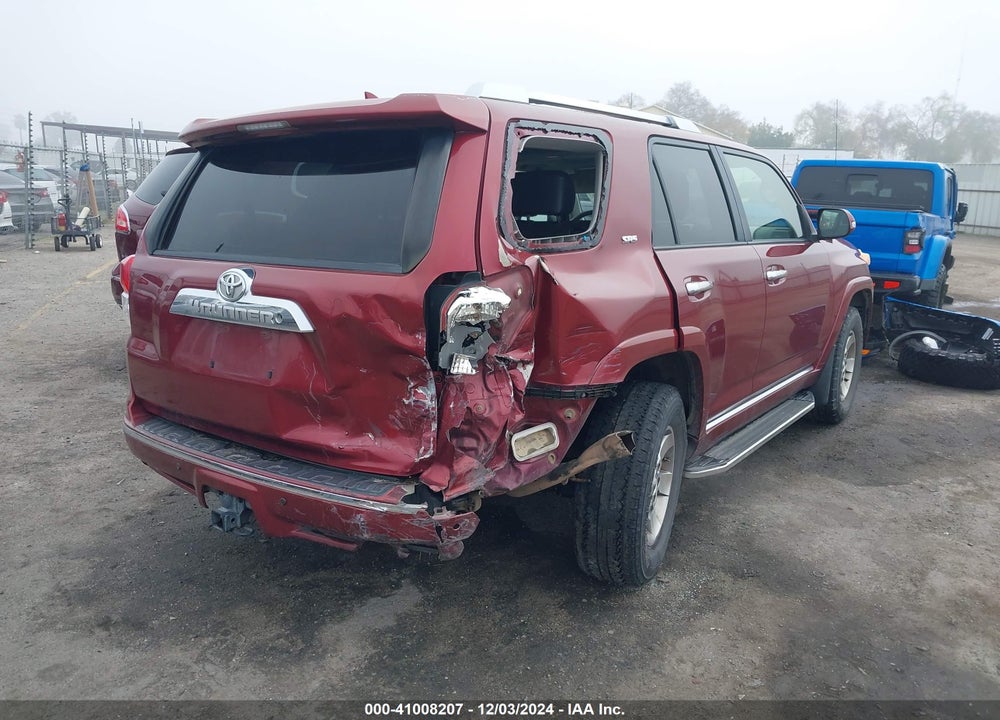 2012 TOYOTA 4RUNNER SR5 VIN: JTEZU5JR9C5038187