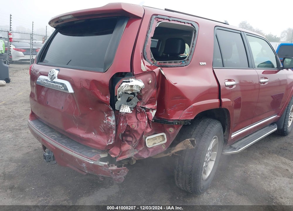 2012 TOYOTA 4RUNNER SR5 VIN: JTEZU5JR9C5038187