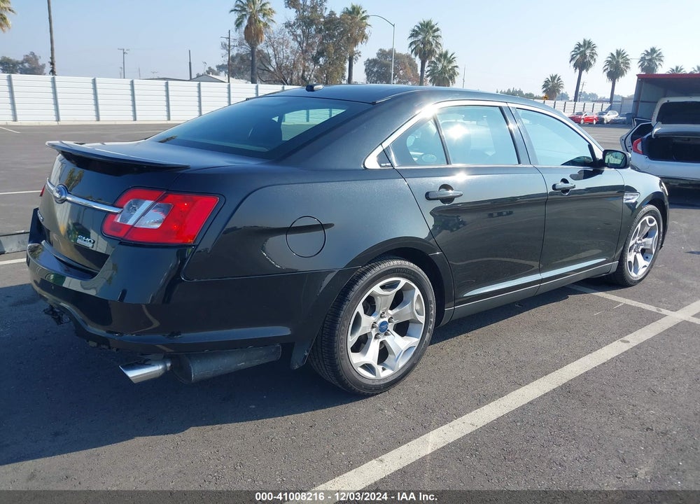 2011 FORD TAURUS SHO VIN: 1FAHP2KT9BG167779