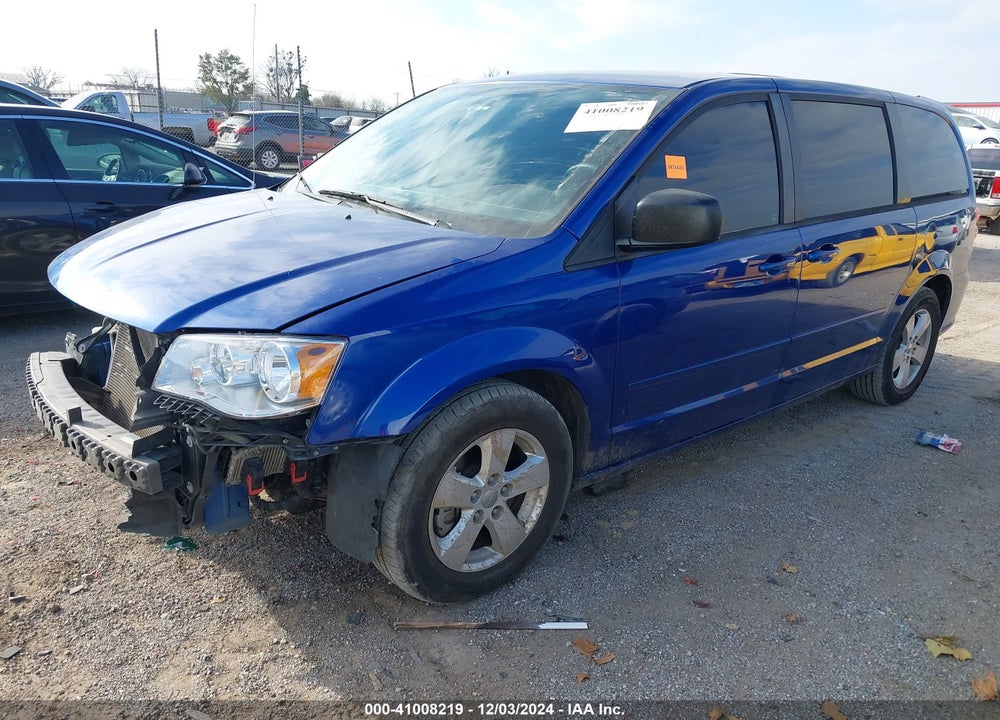 2013 DODGE GRAND CARAVAN SE VIN: 2C4RDGBG6DR726262