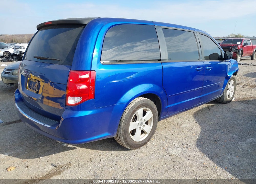 2013 DODGE GRAND CARAVAN SE VIN: 2C4RDGBG6DR726262