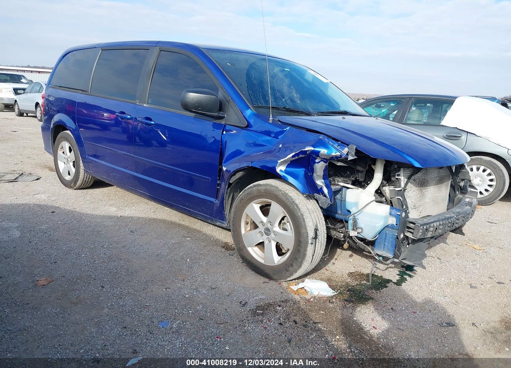 2013 DODGE GRAND CARAVAN SE VIN: 2C4RDGBG6DR726262