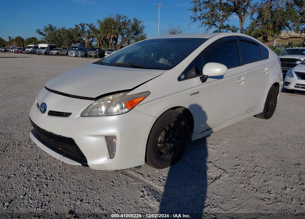 2012 TOYOTA PRIUS TWO VIN: JTDKN3DU7C5433475