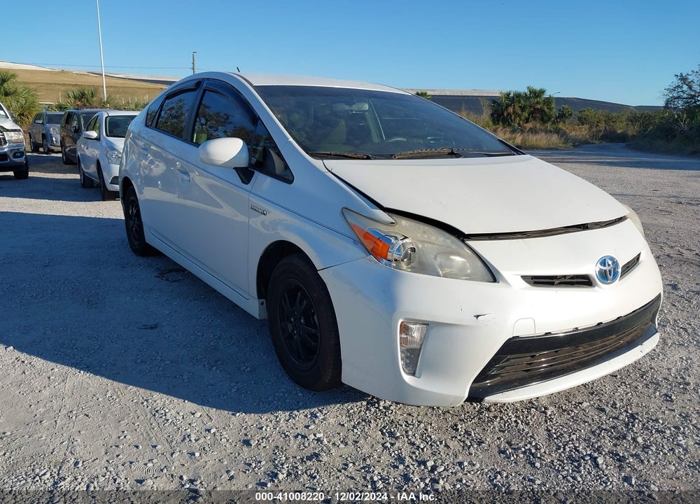 2012 TOYOTA PRIUS TWO VIN: JTDKN3DU7C5433475
