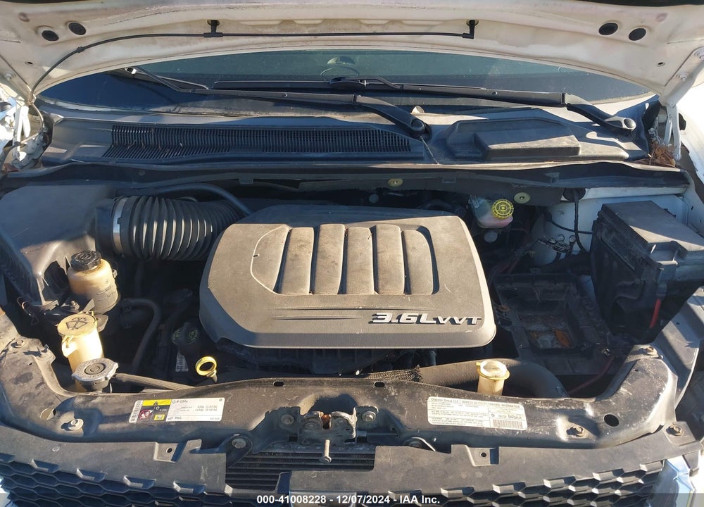 2013 DODGE GRAND CARAVAN SXT VIN: 2C4RDGCGXDR582861