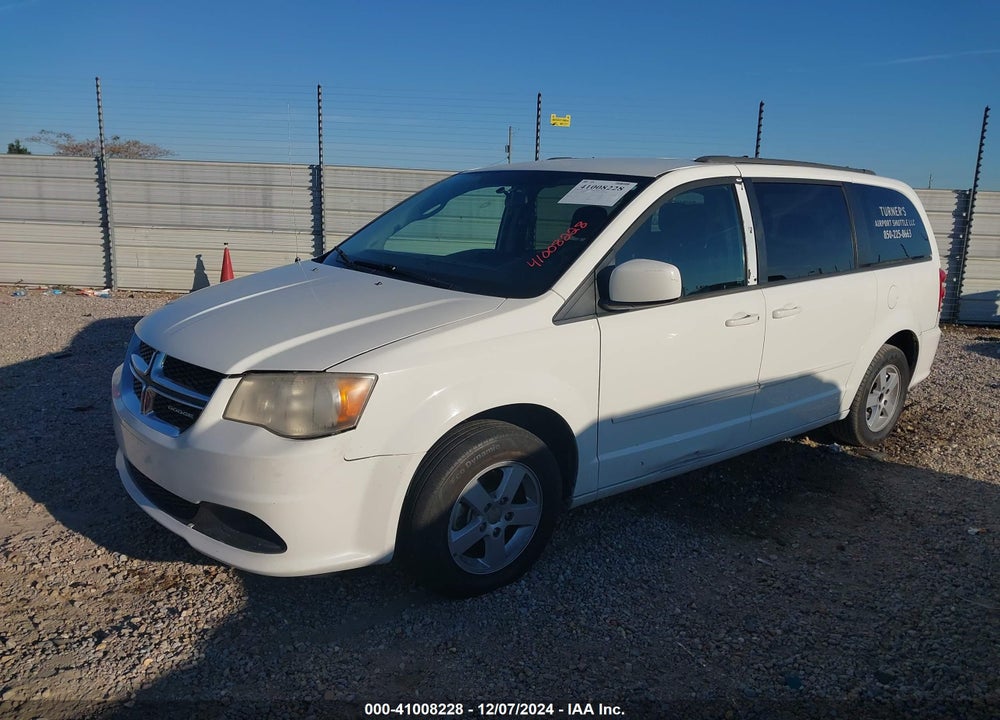 2013 DODGE GRAND CARAVAN SXT VIN: 2C4RDGCGXDR582861
