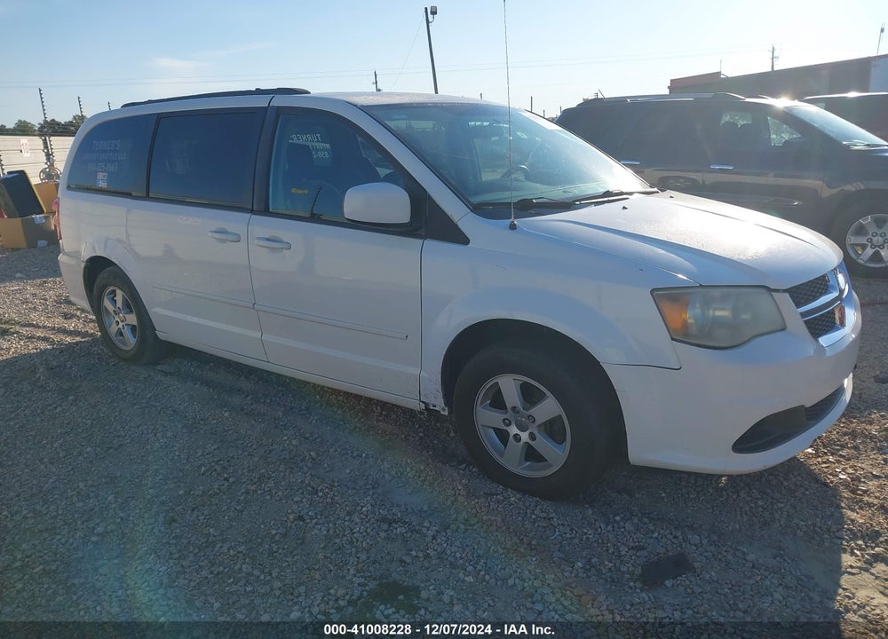 2013 DODGE GRAND CARAVAN SXT VIN: 2C4RDGCGXDR582861