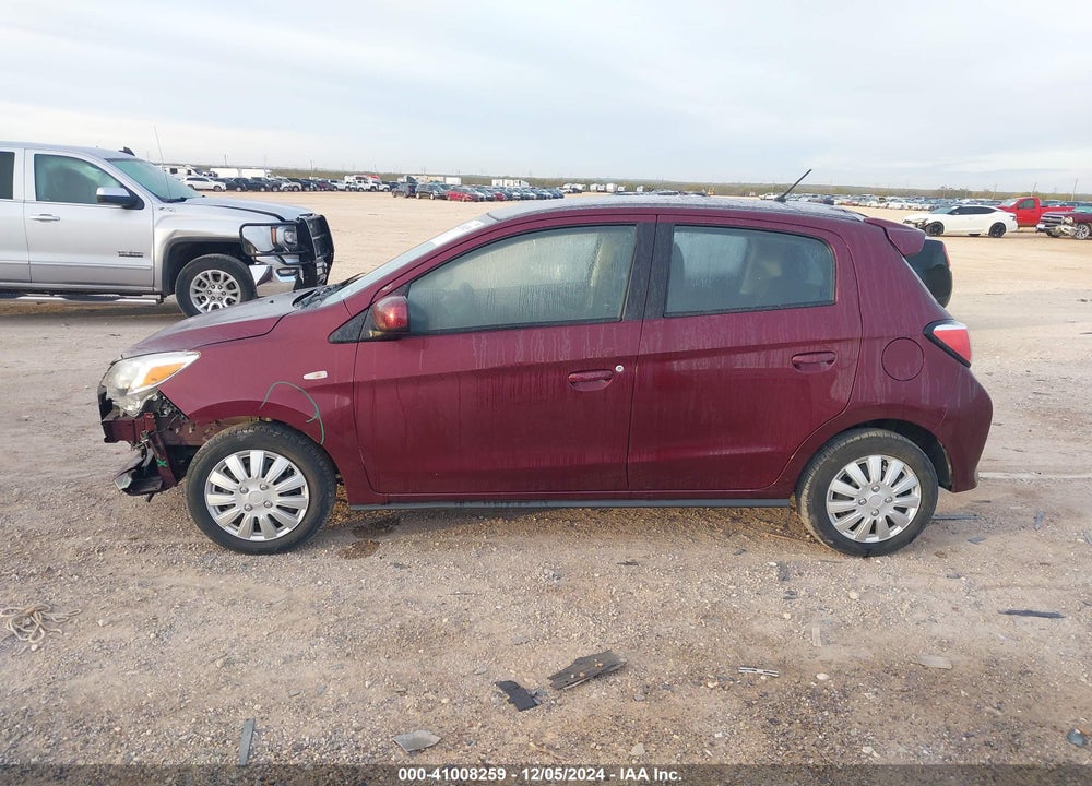 2021 MITSUBISHI MIRAGE CARBONITE EDITION/ES/LE VIN: ML32AUHJ8MH013924