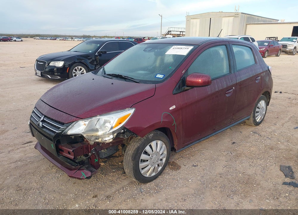 2021 MITSUBISHI MIRAGE CARBONITE EDITION/ES/LE VIN: ML32AUHJ8MH013924
