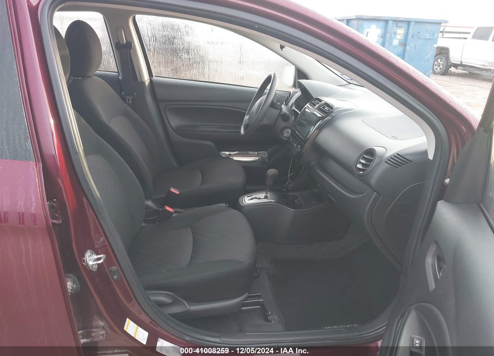 2021 MITSUBISHI MIRAGE CARBONITE EDITION/ES/LE VIN: ML32AUHJ8MH013924
