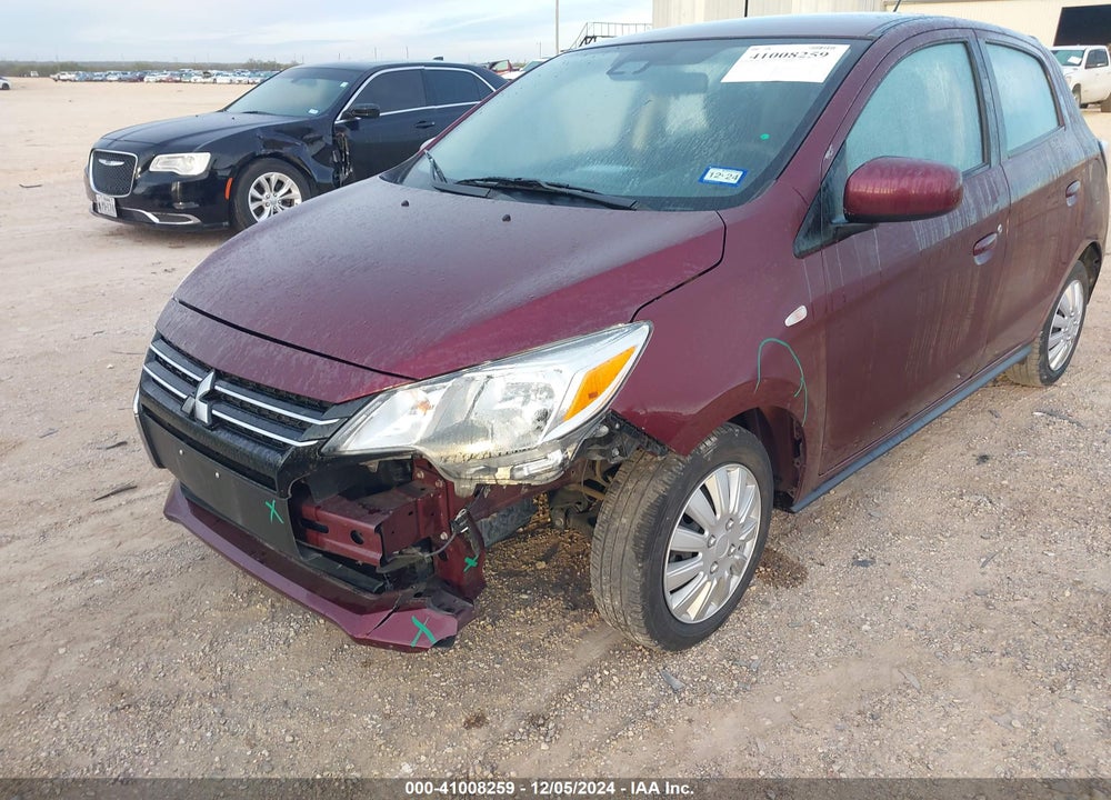 2021 MITSUBISHI MIRAGE CARBONITE EDITION/ES/LE VIN: ML32AUHJ8MH013924