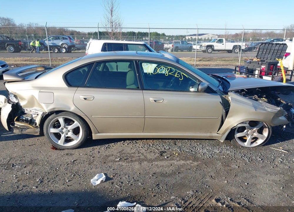2008 SUBARU LEGACY 2.5I VIN: 4S3BL616887200620