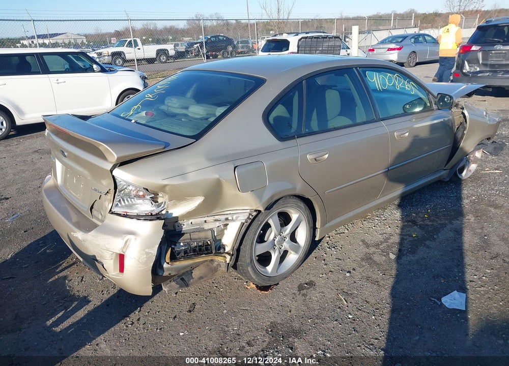2008 SUBARU LEGACY 2.5I VIN: 4S3BL616887200620